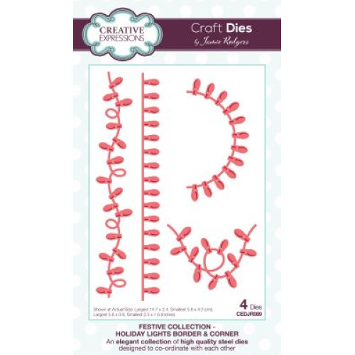 holiday lights & borders - Jamie rodgers festive Collection CEDJR089